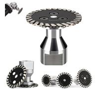 Precision Diamond Carving Wheel 40mm/50mm, High-Density Diamond Blade for Angle Grinder, Multi-Purpose Metal Cutting Saw, Wet & Dry Use, for Granite, Marble, Ceramic, Porcelain, Tile (1.97in)