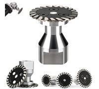 Precision Diamond Carving Wheel 40mm/50mm, High-Density Diamond Blade for Angle Grinder, Multi-Purpose Metal Cutting Saw, Wet & Dry Use, for Granite, Marble, Ceramic, Porcelain, Tile (1.19in)