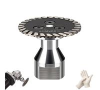 Precision Diamond Carving Wheel 40mm/50mm, High-Density Diamond Blade For Angle Grinder, Wet & Dry Cutting Wheel With Removable Flange For Granite Marble Ceramic Tile (1.57")