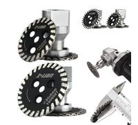 Precision Diamond Carving Wheel 40mm/50mm, High-Density Diamond Blade for Angle Grinder, Wet & Dry Use Diamonds Metal Cutting Saw, for Granite Marble Ceramic Tile (MIX-5/8-11)