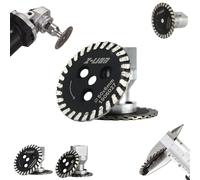 Precision Diamond Carving Wheel 40mm/50mm, High-Density Diamond Blade for Angle Grinder, Wet & Dry Use, Diamonds Metal Cutting Wheel Saw for Granite (50MM-M14)