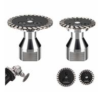 Precision Diamond Carving Wheel (40mm/50mm), High-Density Diamond Blade for Angle Grinder, Wet & Dry Use Metal Cutting Saw, Diamonds Metals Cutting Wheels Saw for Granite, Marble(2pcs*mix)