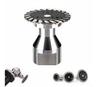 Precision Diamond Carving Wheel, High-Density Diamond Blade for Angle Grinder, Dry/Wet Cutting With Removable Flange, Granite, Marble, Ceramic,Tile(40mm(1.57"))