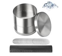Precision Diamond Grading Sieve Set, Stainless Steel Diamond Sorting Sieve Plates with Holder, Precision Mesh Trays, for Jewelry Crafting & Gemstone Sifting