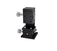 Precision Dovetail Groove Optical Sliding Table with Manual Lifting Knob, Adjustable Linear Stage for Smooth Movement, Ideal for Various Applications