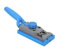 Precision Drill Guide Punch Positioner Dowel Jig Locator for Woodworking High Strength Engineering Plastic Easy Efficient Hole Puncher Tool for Various Woodworking Situations