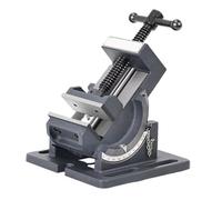 Precision Drill Press Vise QKD75 Milling Machine Vise 3'' Tilting Machine Vise for Bench Drill