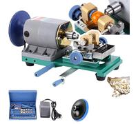 Precision Drilling Machine with Foot Switch and Ball Clamp for Crafting Beeswax, Amber, Wood, Jade, and Ceramics - Versatile Tool for Artists and Hobbyists
