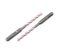 Precision Drilling Set of Two Hammer Bits at Lengths of 150mm Suitable for Various Installations (8mm)
