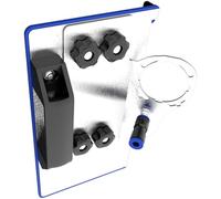 Precision Edge Cutter Stainless Steel Guide Rail for 100 Type Angle Grinders 45 Degree Chamfer Tool Angle Grinder