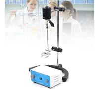 Precision Electric Laboratory Mixer, 200W Power & 400-2800 RPM Adjustable Speed with 0-120 Min Timer, Ideal for Medicine, Metallurgy, Chemistry, and Food Labs