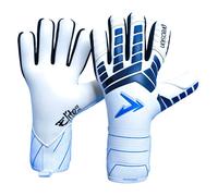 Precision Elite 3.0 Giga Goalkeeper Gloves, 4 mm Giga Latex Grip, Super Lite Negative Cut, All Weather Strapless or Strapped Fit, 10