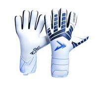 Precision Elite 3.0 Giga Goalkeeper Gloves, 4 mm Giga Latex Grip, Super Lite Negative Cut, All Weather Strapless or Strapped Fit, 8