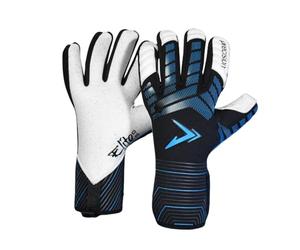 Precision Elite 3.0 Quartz Goalkeeper Gloves, 4 mm Quartz plus Latex Grip, All Weather, Super Lite Negative Cut, Strapless or Strapped Fit