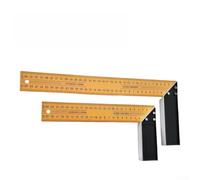 Precision Engineer Square Ruler 90 Degree Machinist Tool Stainless Steel Framing Set Square Carpentry 250mm(25cm+35cm)