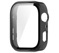 Precision engineering smart watch shield features shattered glass and a PC frame that absorbs effects. Watch fit 4 full coverage hard PC case with glass