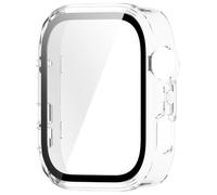 Precision engineering smart watch shield features shattered glass and a PC frame that absorbs effects. Watch fit 4 full coverage hard PC case with glass