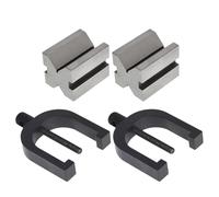 Precision Engineers Vee Blocks Clamp Set - V Block Matched Pair 1-5/8'' x 1-1/4