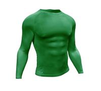 Precision Unisex Prb041mg Essential Baselayer Long Sleeve Shirt Adult, Green, M EU