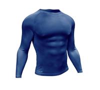 Precision Essential Baselayer Long Sleeve Shirt Adult Navy XLarge 46-48"