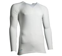 Precision Essential Baselayer Long-Sleeved Sports Shirt in White | Size: 2XL Precision White 2XL