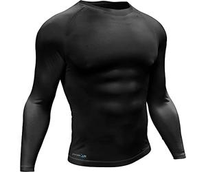 Precision Essential Junior’s Long Sleeve Baselayer Shirt Moisture Wicking, Muscle Support, 4 Way Stretch Thermal for Football & Rugby
