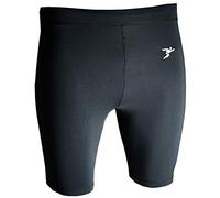 Precision Essential Mens Adult Compression Baselayer Shorts Black - M/34-36