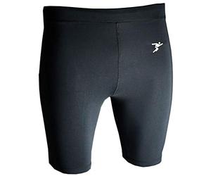 Precision Essential Mens Adult Compression Baselayer Shorts Black - S/32-34