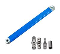 Precision Extension Wrench, Long Reach Ratchet System, 3/8 Inch Drive with Power Grip Design, Reinforced Steel Tool Set, Professional Repair Kit, Vehicle Maintenance Use