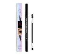 Precision Eyebrow Pen, Double Ended Cosmetic, Natural Smudge Proof Makeup Extra, Beauty Tool with Modern Design, Companion for Women Girls Daily Care Travel Work Holiday