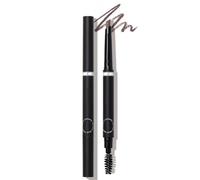 Precision Eyebrow Pen with Diamond-Shaped Tip, Retractable Design, Waterproof, Long-Lasting, Natural Brow Definition (Taupe)