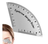 Precision Eyebrow Ruler | Eyebrow Shape Corrector - Multifunction Beginners Daily Makeup Salon Home