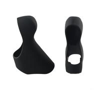 Precision Fit Bicycle Shift Brake Levers Covers Crafted from Silica Gel for the Cycling Experience (Black)