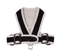 Precision Fit Harness - Black - Small - From the Inventor of Cloak & Dawggie by My Canine Kids