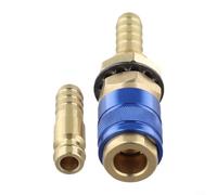 Precision Fit Our Robust Brass Gas & Water Connectors are Tailored to Meet Your Industrial Demands (Blue)