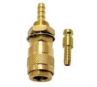 Precision Fit Our Robust Brass Gas & Water Connectors are Tailored to Meet Your Industrial Demands (Yellow)