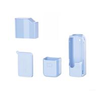 Precision Fit Silicone Case For DJI Pocket 4Pro Allowing Seamless Use Of Charging Port And Microphone Slots(Blue 4-piece set)