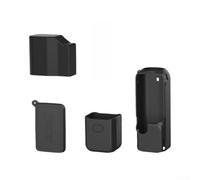 Precision Fit Silicone Case For DJI Pocket 4Pro Allowing Seamless Use Of Charging Port And Microphone Slots(Black 4-piece set)