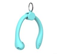 Precision-Fit Silicone Ear Hooks for AirPods Developed Through Ear Anatomy Mapping to With Common Auricular Contours (Mint green)