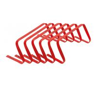 Precision Flat Hurdles (Pack Of 6) in Red | Size: 9 Precision Red 9