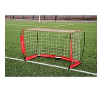 Precision Flexi Net Goal, Heavy Duty Portable Football Goals, Fast and Easy Setup, Pro Training Design Durable Frame, Carry Bag
