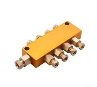 Precision Flow Control Oil Distributor Block 5 Valves(9 Out)