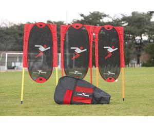 Precision Football Freekick Men (Pack of 3 Bagged) Ideal for soccer training