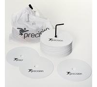 Precision Football Pro Marker Discs Set Medium Round Shaped Rubber Discs rrp£30