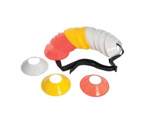 Precision Football Rugby Training Mini Pro Marker Cones Assorted (Set of 60)