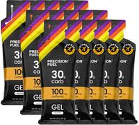 Precision Fuel PF30 Caffeine Energy Gel - Mild Flavour Running Gels for Endurance Athletes, 30g Carbohydrate, Easy-to-Digest, Perfect for Running & Long-Duration Sports (15 Gels)