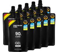 Precision Fuel PF90 Energy Gels - Mild Flavour Running for Endurance Athletes 90g Carbohydrate Easy-to-Digest Perfect & Long-Duration Sports (153g (10 Gels))
