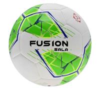 Precision Fusion Sala Futsal Ball Official Fifa Football, Indoor Training, Hybrid PU, Low Rebound, Enhanced Control, White, Size 4