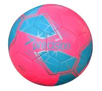 Precision Fusion High Performance Mini Football, Durable, Machine Stitched TPU, 2mm EVA Lined, Lightweight 160g, Pink, Official Ball Size 1