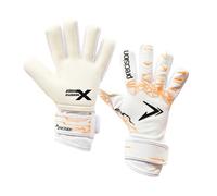 Precision Fusion X Pro Lite Giga Football Goalkeeper Gloves - Size 10.5 (White/O